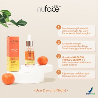 Jual Nuface Nu Glow Triple C Serum Liquid 20ml | Shopee Indonesia