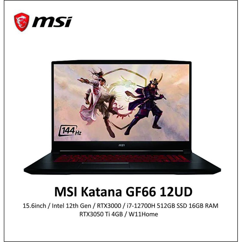 ゲーミングノート Katana GF66 Core i7 RTX3050Ti