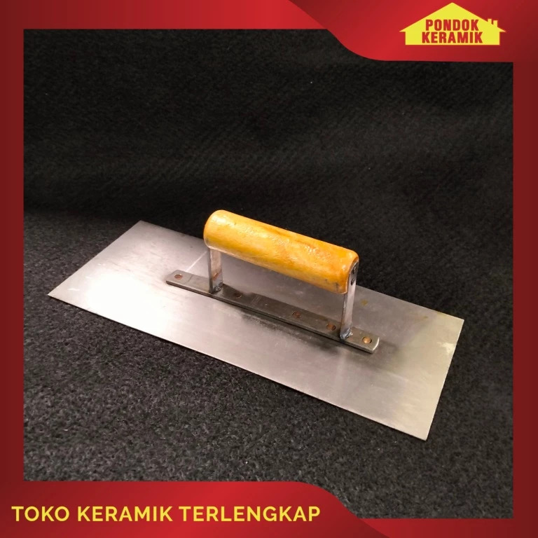 ROSKAM BESI / LASKAM BESI / PLASTER TROWEL SEROK BESI PUTIH