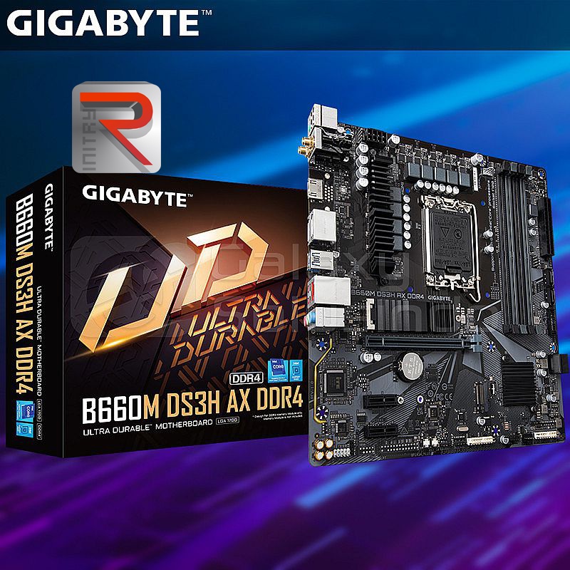 Jual Gigabyte B660M DS3H AX Intel LGA1700 B660 DDR4 Alder Lake Motherboard Shopee Indonesia
