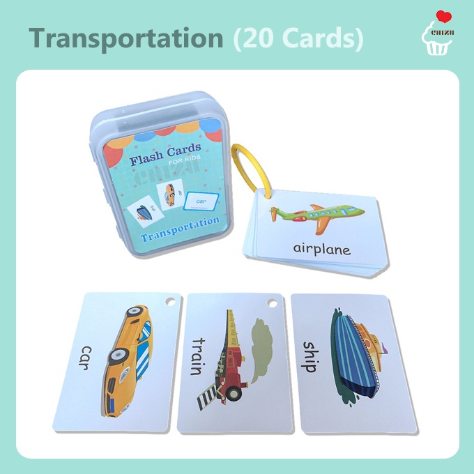 Jual Flash Card Kartu Pintar Anak Bahasa Inggris | English Flashcard ...