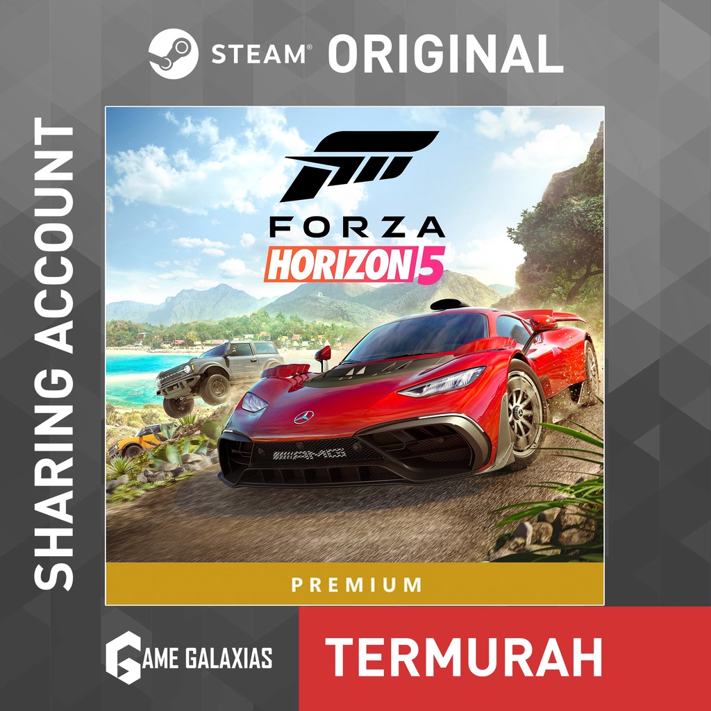Jual FORZA HORIZON 5 PREMIUM EDITION + ALL DLC PC ORIGINAL | Shopee