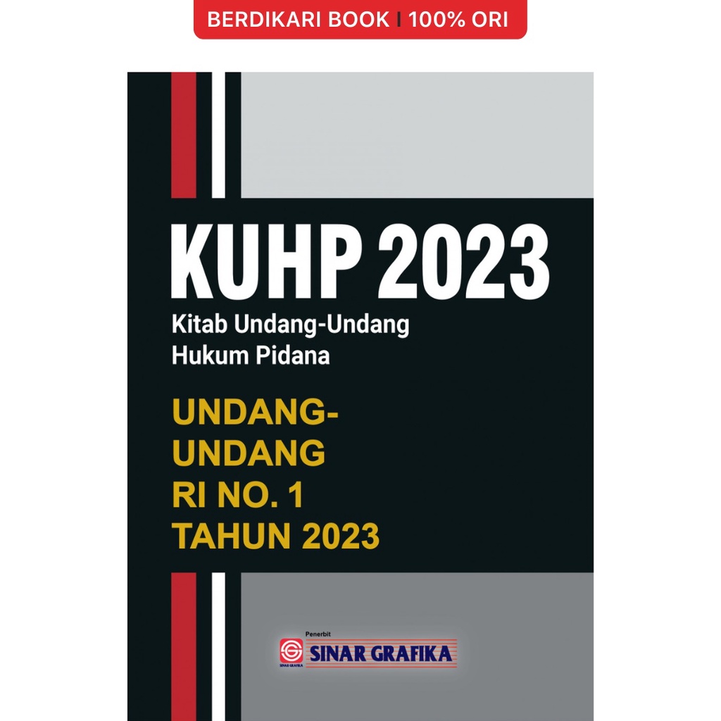 Jual Berdikari - KUHP (KITAB UNDANG-UNDANG HUKUM PIDANA) 2023: UNDANG ...