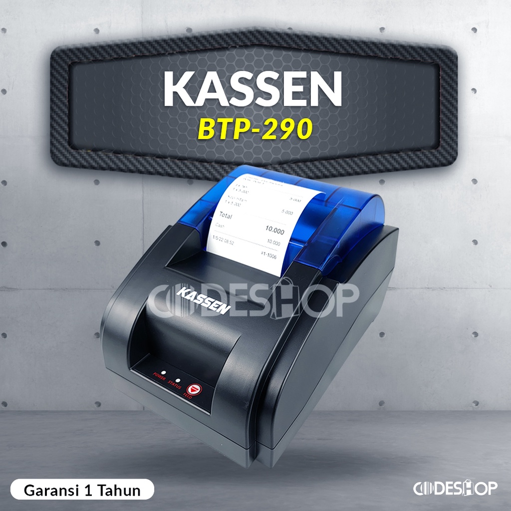 Jual Printer Pos Kasir Kassen Btp Struk Thermal Usb Bluetooth Rj