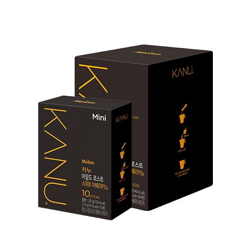 Jual Maxim Kanu Mini Mild Roast Sweet Americano 2.9 Gr per Sachet Hand ...