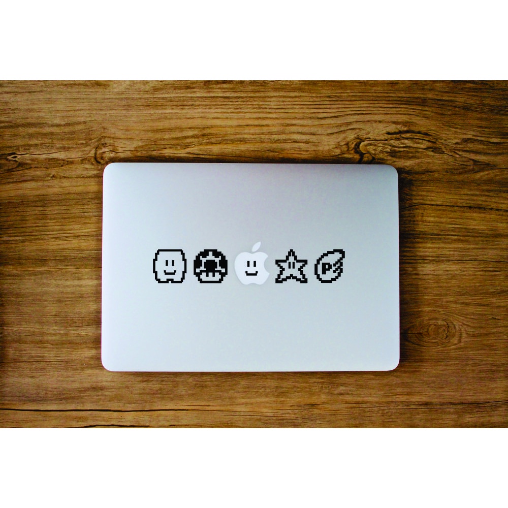 Jual Stiker Mario Bros 8-bit Character - Pixel Art - Laptop Decal ...