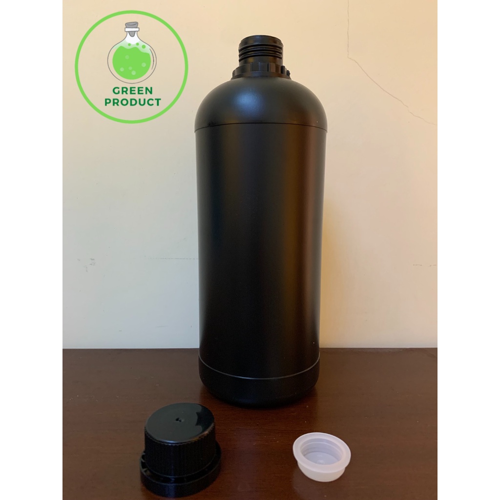 Jual BOTOL AGRO 1 LITER 500 ML 250 ML 100 ML HITAM SOLID / BOTOL LABOR ...