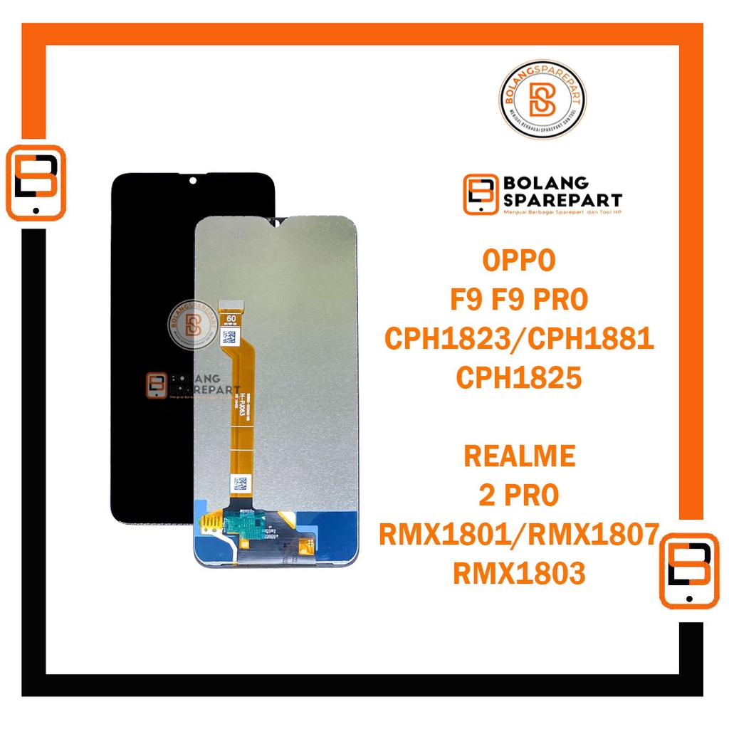 Jual LCD OPPO F9 / F9 PRO / REALME 2 PRO + TOUCHSCREEN | Shopee Indonesia