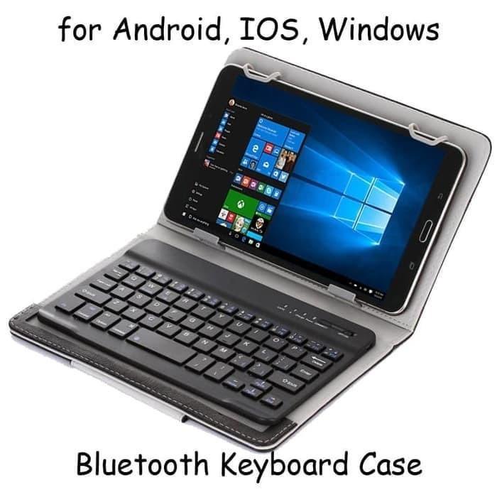 Jual Samsung Tab Active 3 2020 Flip Leather Case Keyboard Bluetooth