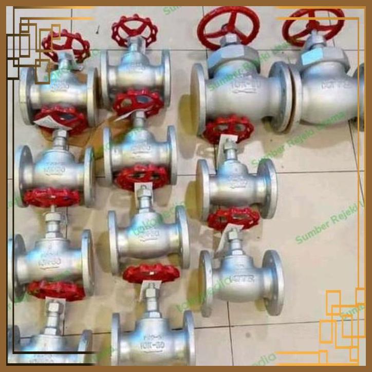 Jual Globe Valve Kitz Jis K Cast Iron Flange Inch Shopee Indonesia