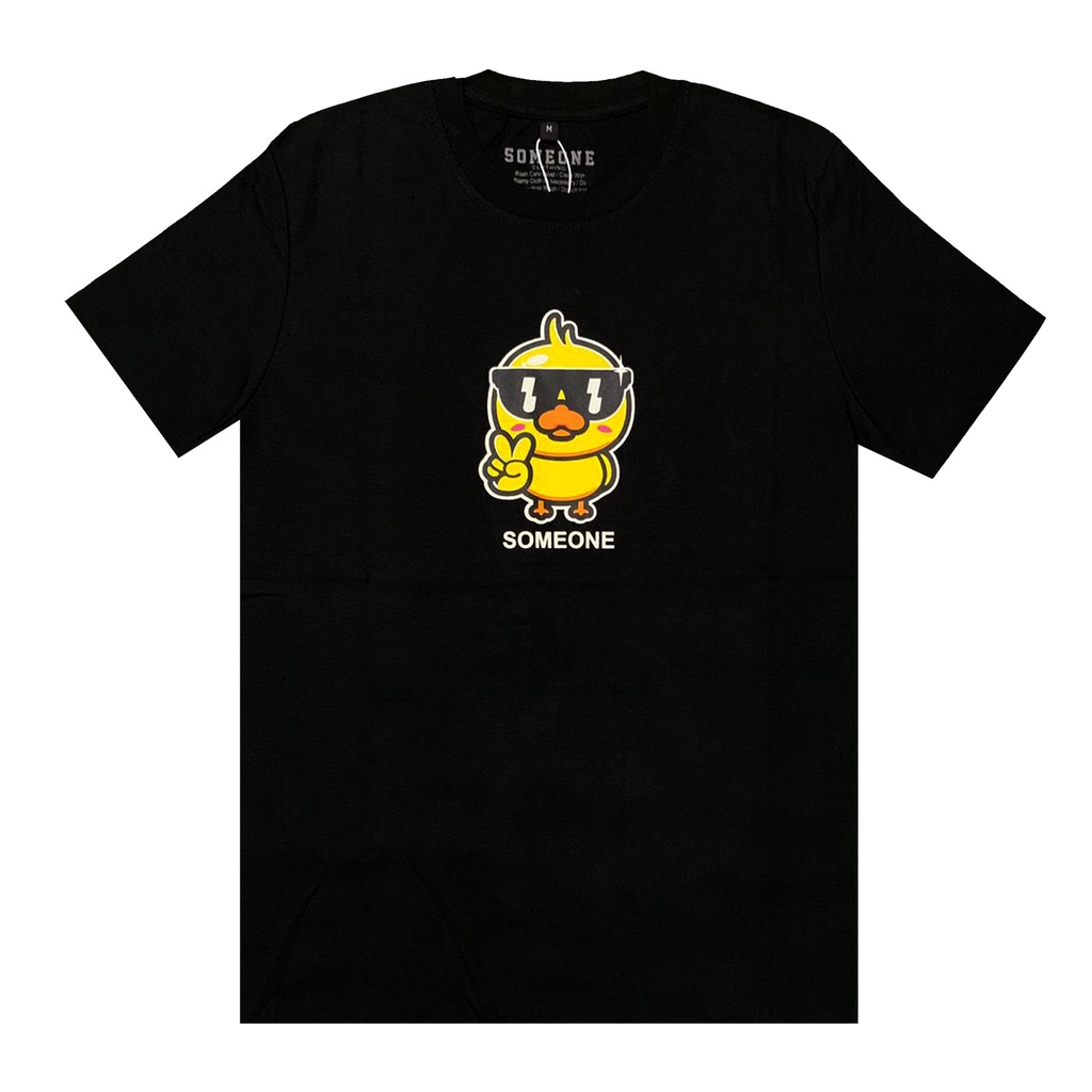 Jual Someone T Shirt Glow In The Dark Black 310D Baby Duck Shopee Indonesia