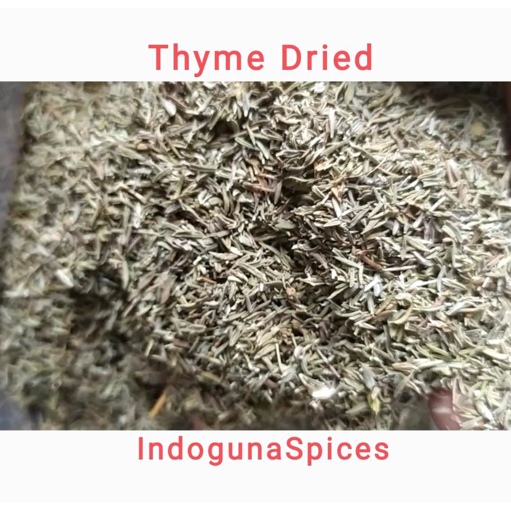 Jual Thyme Dried / Daun Thyme kering / Thymus vulgaris Shopee Indonesia