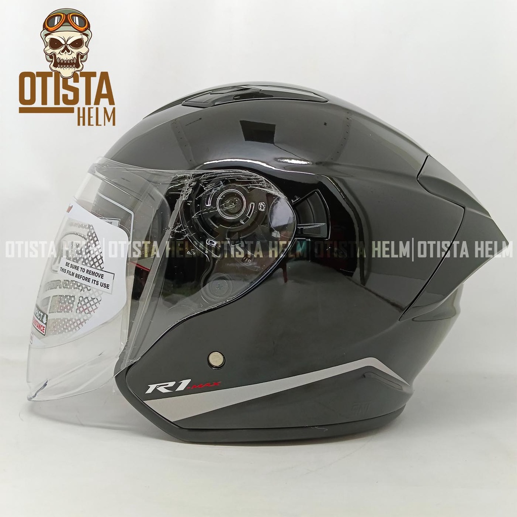 Jual Helm NHK R1 MAX NEW SOLID | Semua Warna | Double Visor | Shopee ...