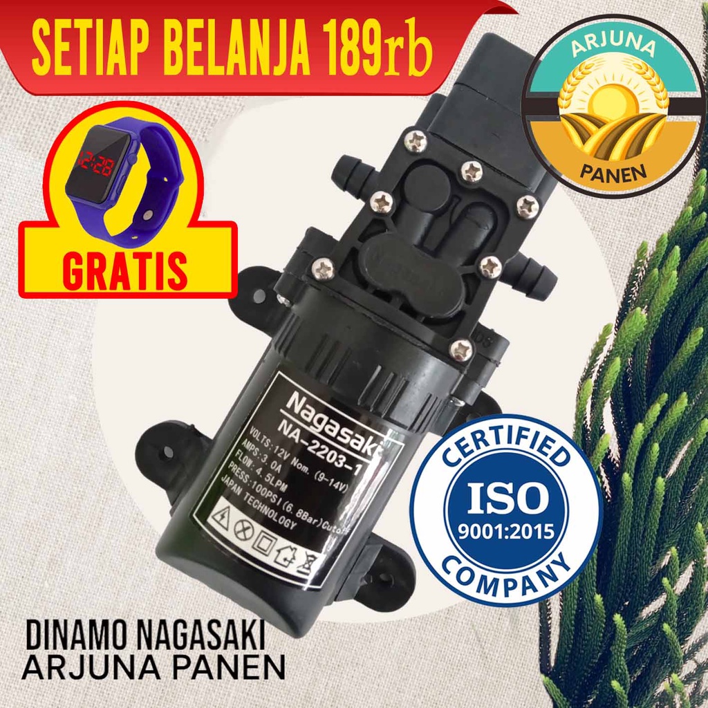 Jual Di Jamin Ori Dinamo Nagawa Nagasaki Psi Liter Menit Pompa Air Sprayer Elektrik