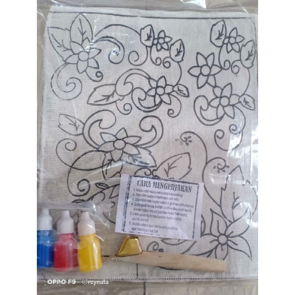 Jual Paket Batik Canting Lengkap Latihan Membatik TK, SD, SMP, SMA/K ...