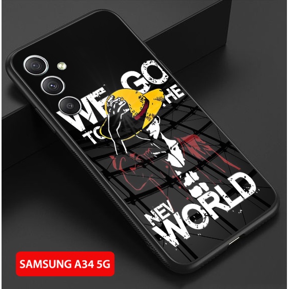 Jual Softcase Glass Kaca One Piece Sf Samsung A G A G Terbaru