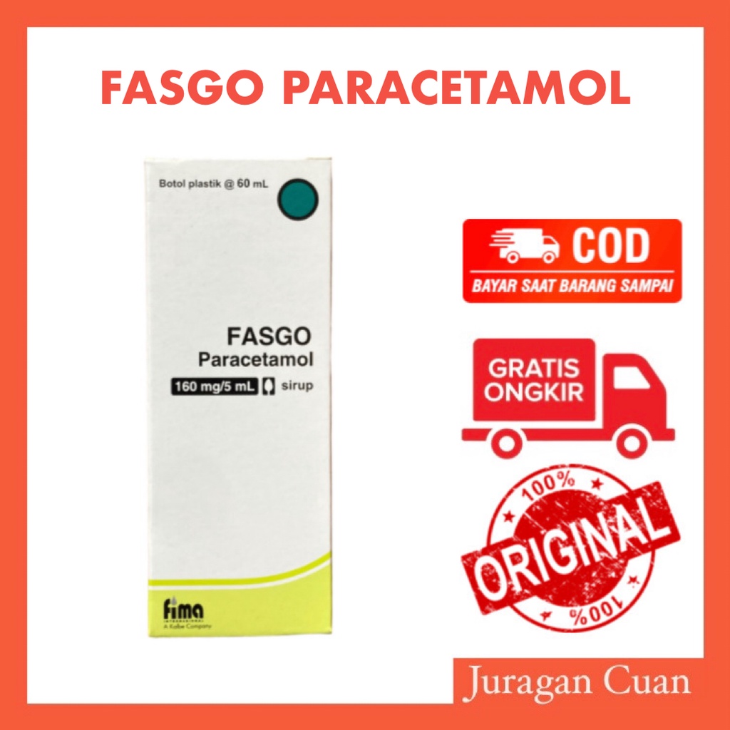 Jual Fasgo Sirup 60 Ml Obat Demam Pereda Nyeri Sakit Gigi Shopee Indonesia