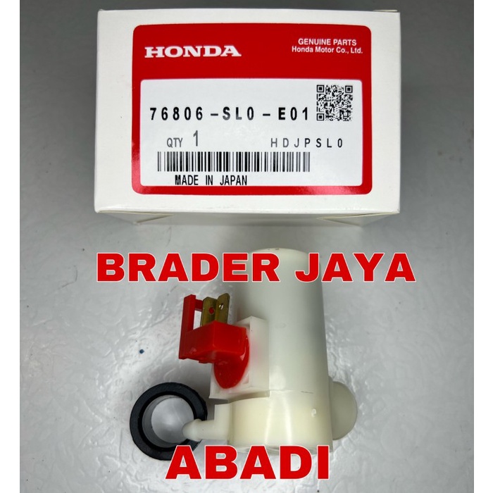 Jual Motor Washer Pump Wiper Pompa Air Stream Civic Fd Hrv Jazz City