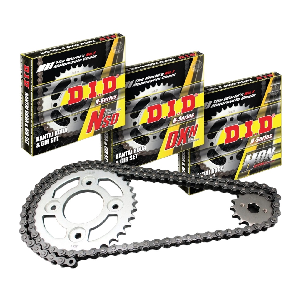 Jual Girset / Drive Chain Kit DID N Series HONDA (Grand, Supra X 125