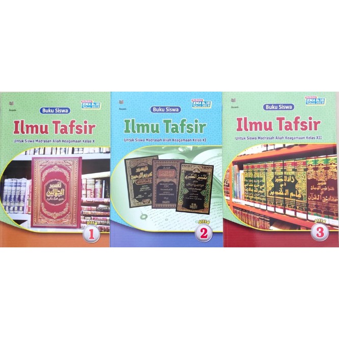 Jual Buku Siswa Ilmu Tafsir Untuk Madrasah Aliah Kelas Shopee Indonesia