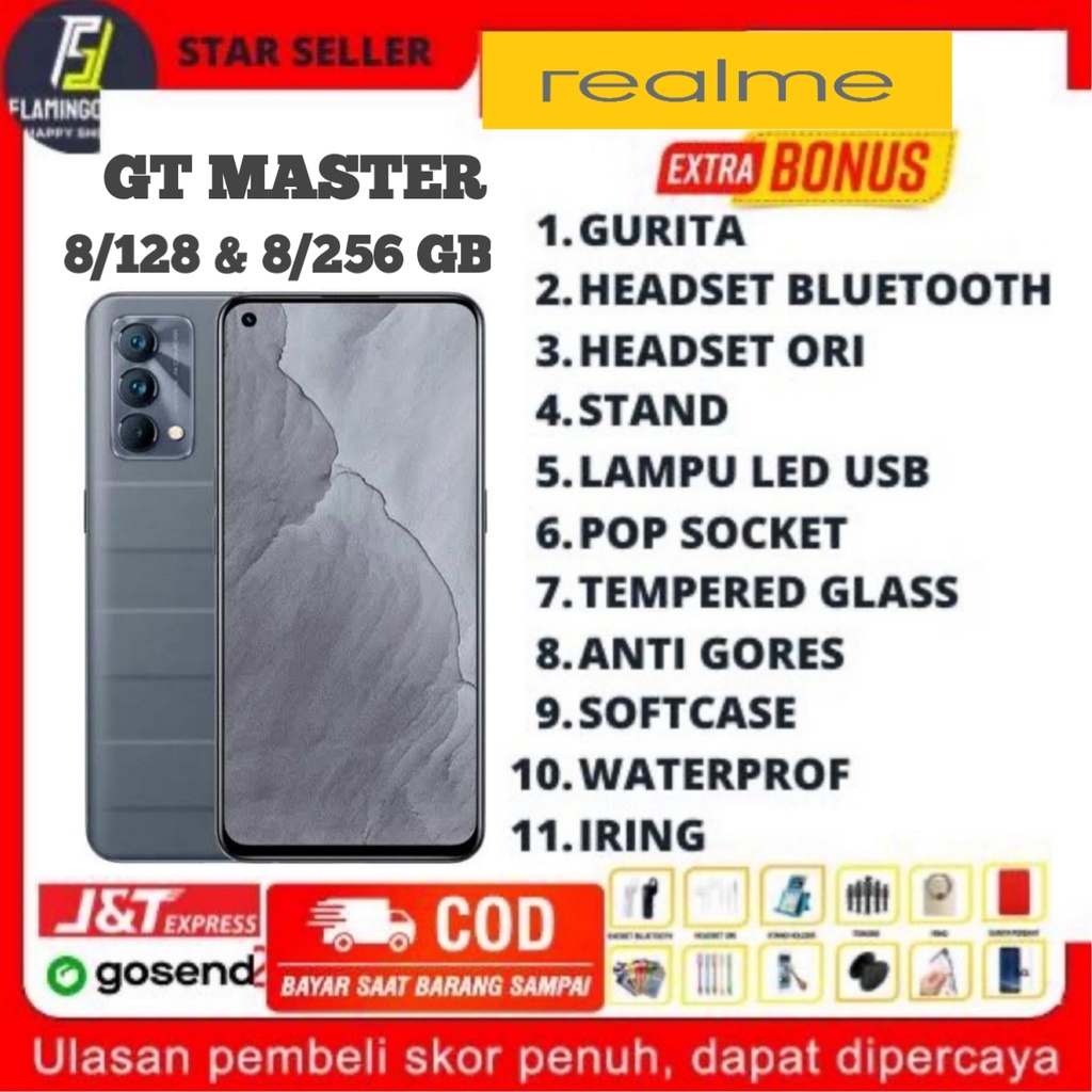 Jual REALME GT MASTER EDITION RAM 8/128 GB & 8/256 GB GARANSI RESMI ...