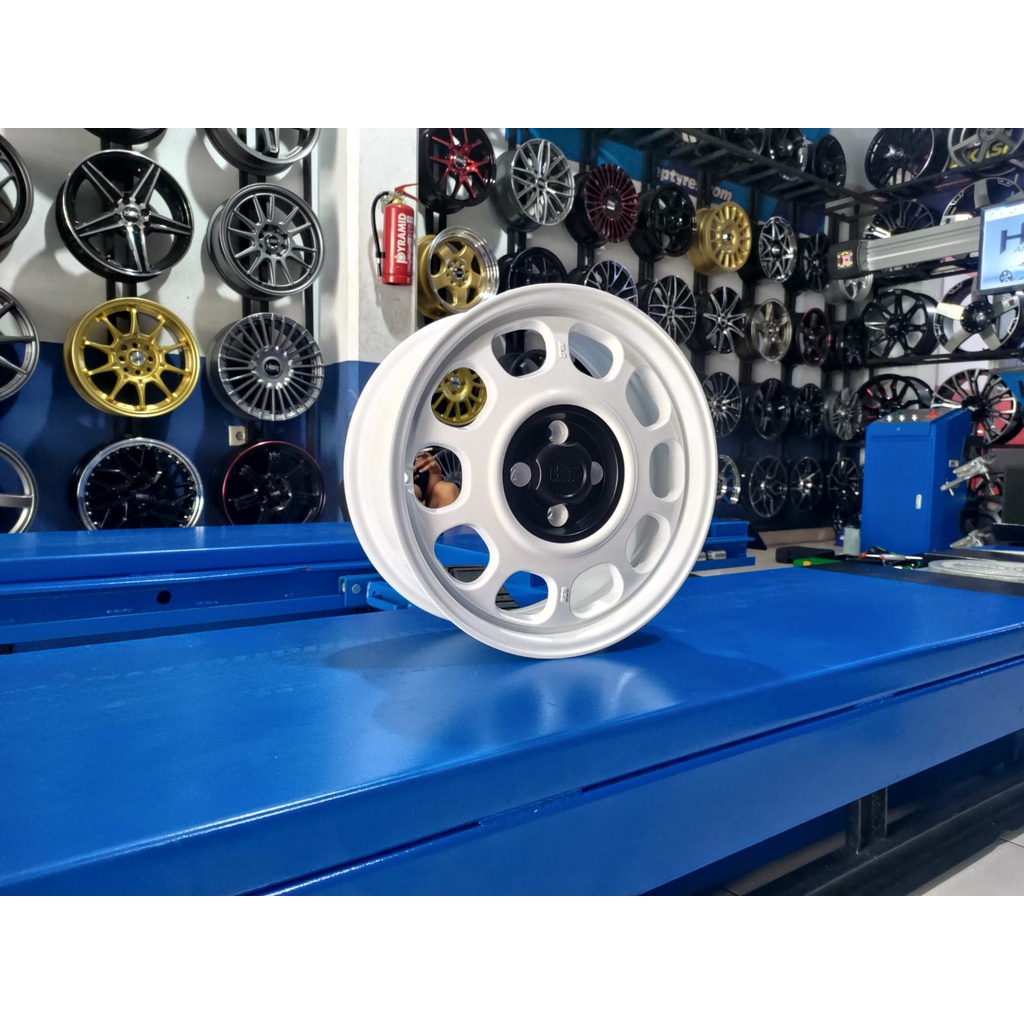 Jual VELG MOBIL HSR WHEEL TYPE KLG R16 LEBAR 7 RATA YARIS JAZ FRED VIOS ...