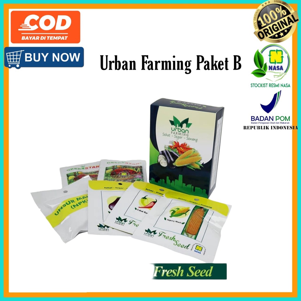 Jual PUPUK/UFARMB,Paket Bibit Tanaman Dan Pupuk Hidroponik Perkotaan ...