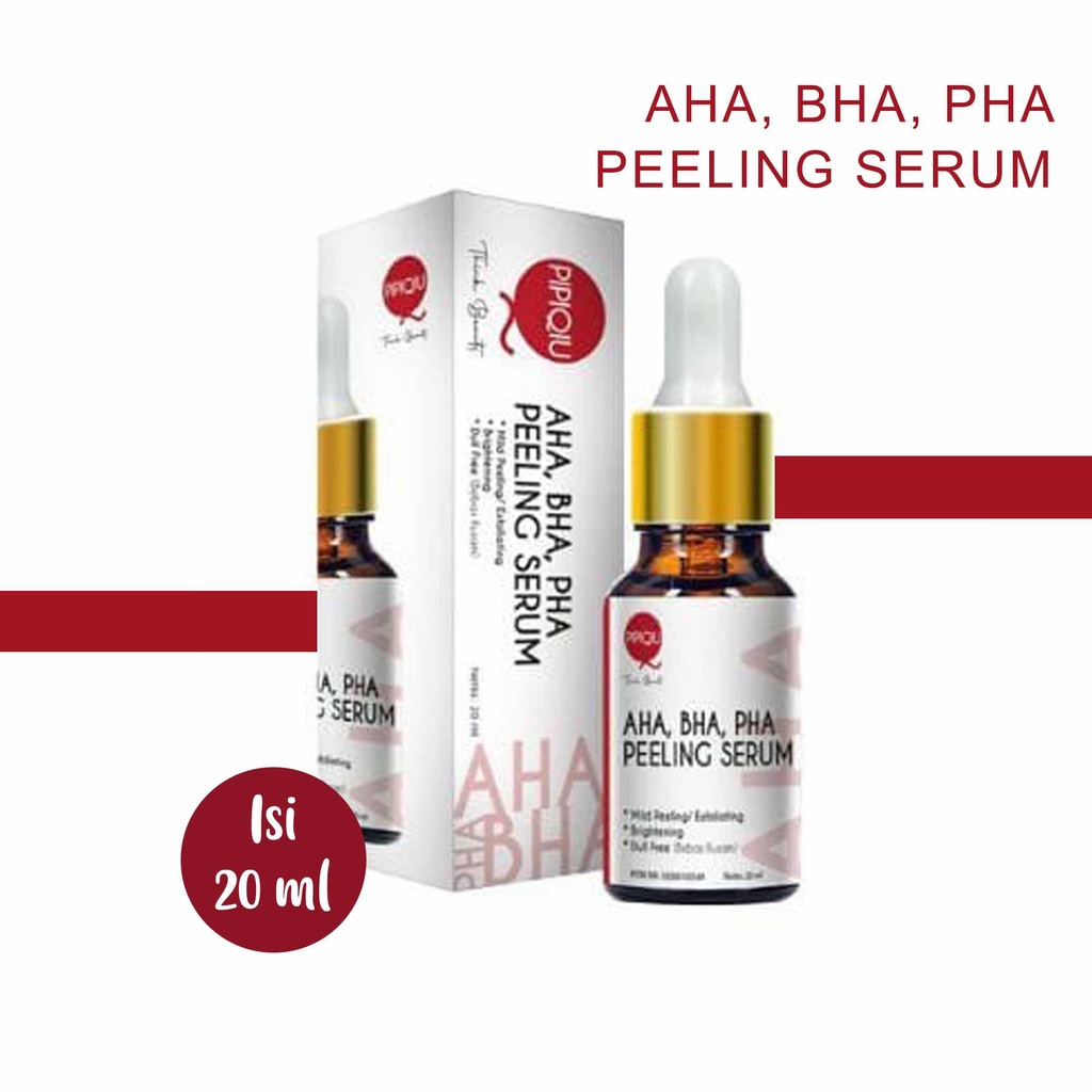 Jual PIPIQIU AHA BHA PHA Peeling Serum niacinamide hyaluronic acid ...