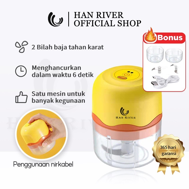 Jual HAN RIVER chopper mini Blender Food Chopper SR01/Food Processor ...