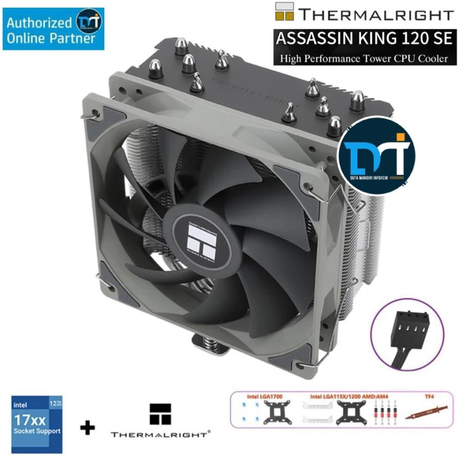Jual ThermalRight Assassin King 120 SE Black I White ARGB Air CPU Cooler BASIC Shopee