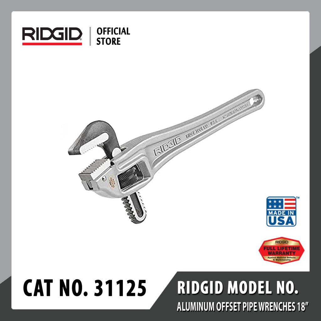 Jual RIDGID Aluminum Offset Pipe Wrenches 18