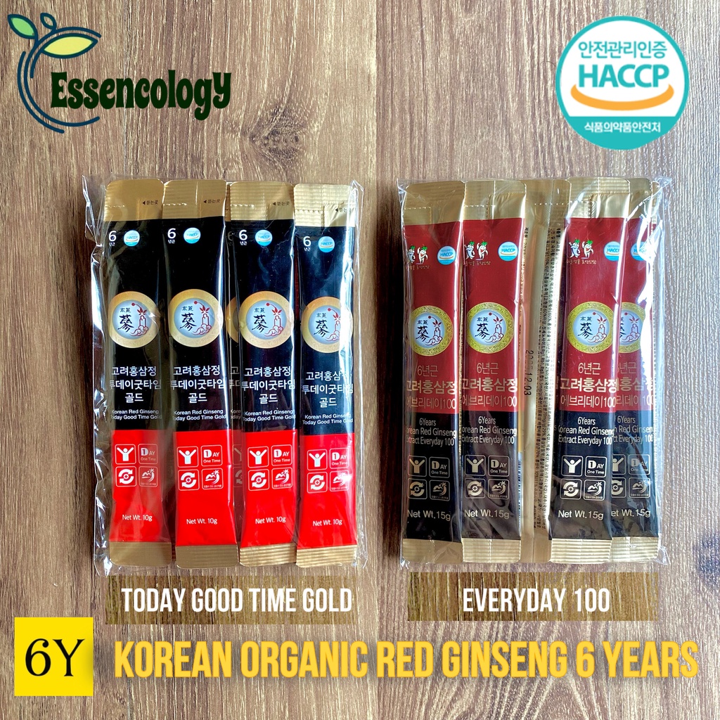 Jual Korean Organic Red Ginseng Extract Years Ginseng Merah Korea Tahun Pack Isi