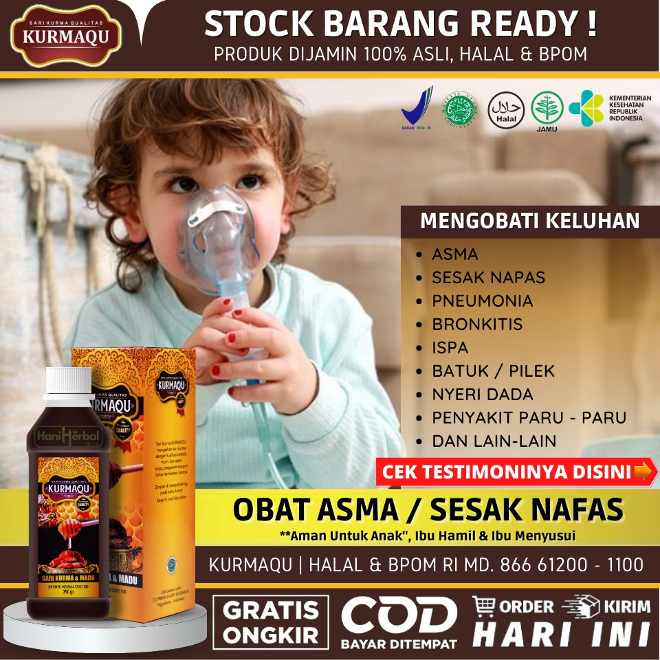 Jual Obat Herbal Sesak Napas Untuk Anak & Dewasa, Asma, Nyeri Dada ...