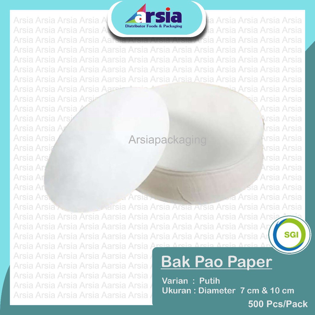 Jual Kertas Bak Pao Fressia Bakpao Cm Cm Sgi Arsiapackaging Shopee Indonesia