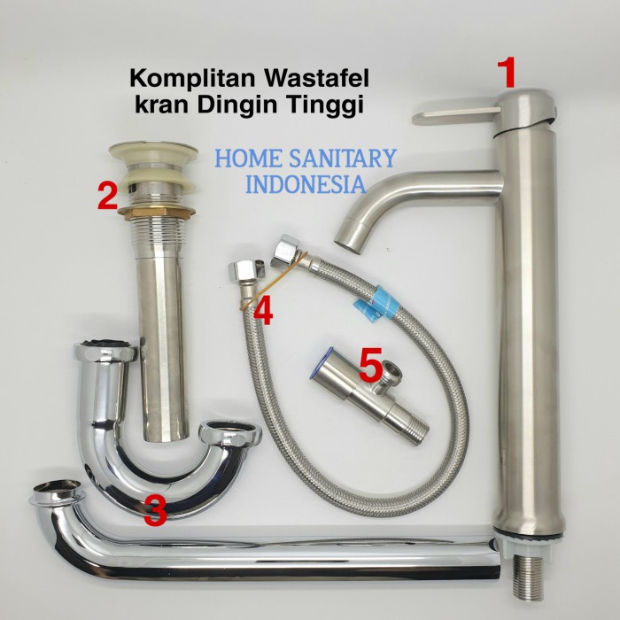 Jual Wastafel Set K Wastafel Kotak Meja Komplit Kran Bambu Tinggi Shopee Indonesia