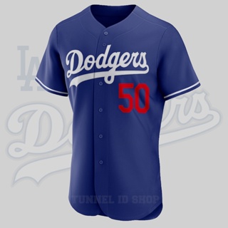 Jual Jersey Baseball Dodgers Enhypen Premium, all member + Custom