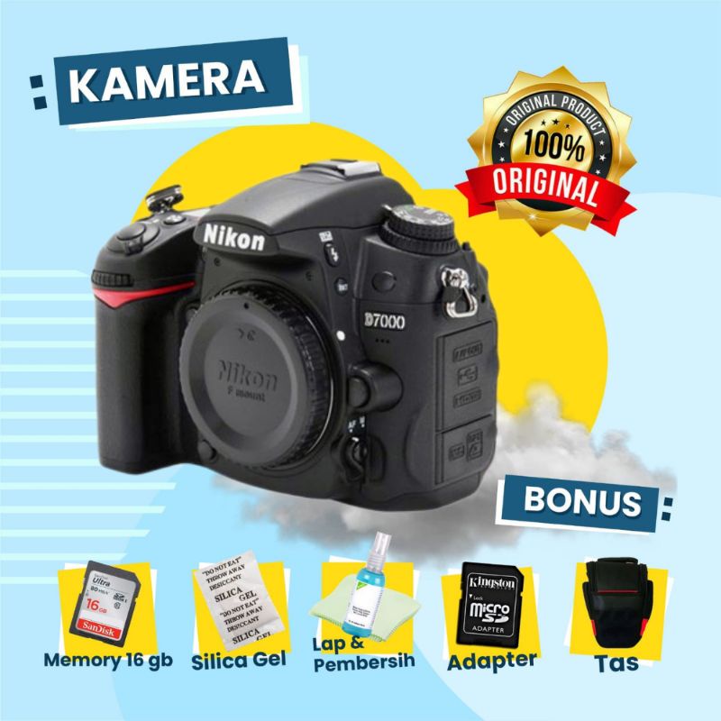 Jual Kamera Nikon D7000 Body Only Second NO VIGNET Seperti Baru ...