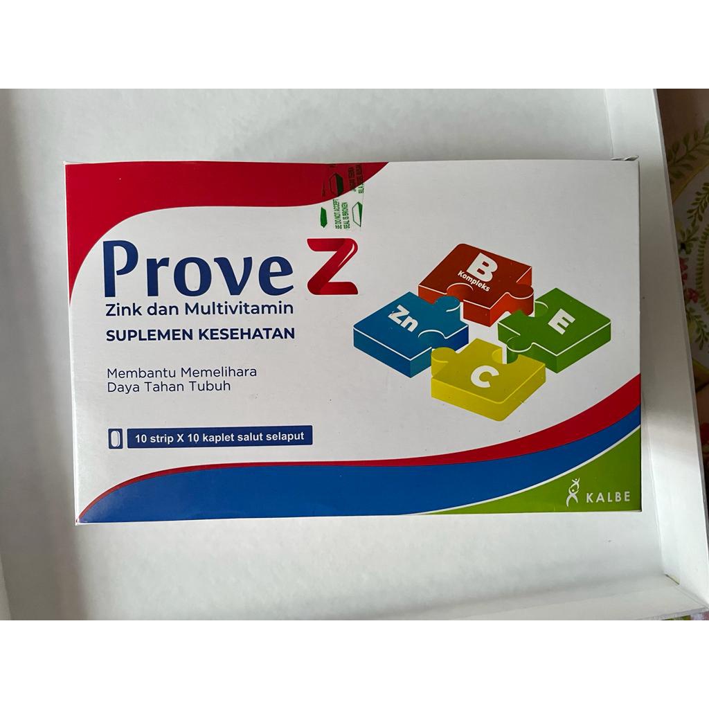 Jual PROVE Z - Suplemen Zinc dan Multivitamin | Shopee Indonesia