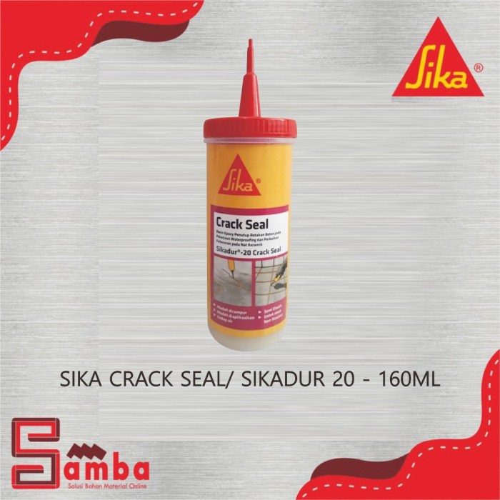 Jual SIKA CRACK SEAL SIKADUR 20 160 ML Shopee Indonesia