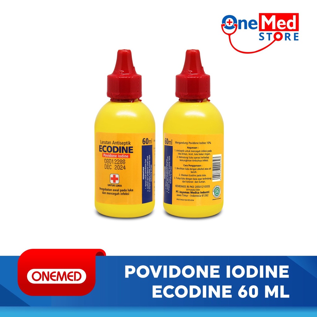 Jual Ecodine 60 ml Onemed | Shopee Indonesia
