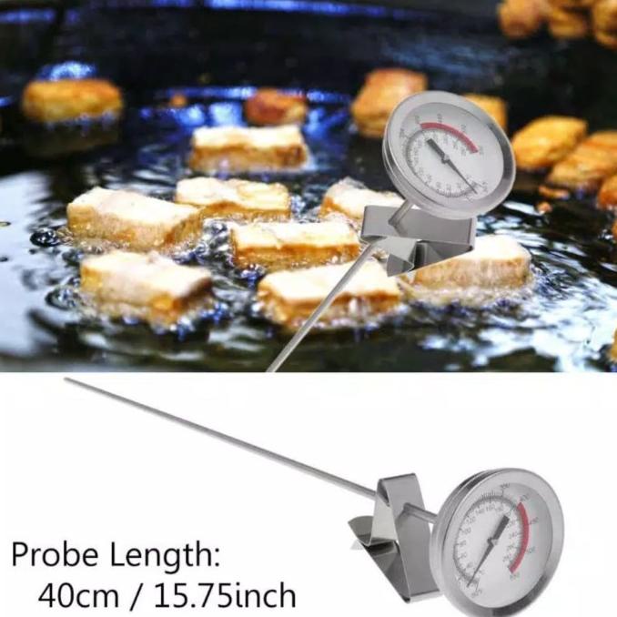 Jual Termometer Masak Dapur Jarum 30Cm Manual Mekanik Pengukur Suhu ...