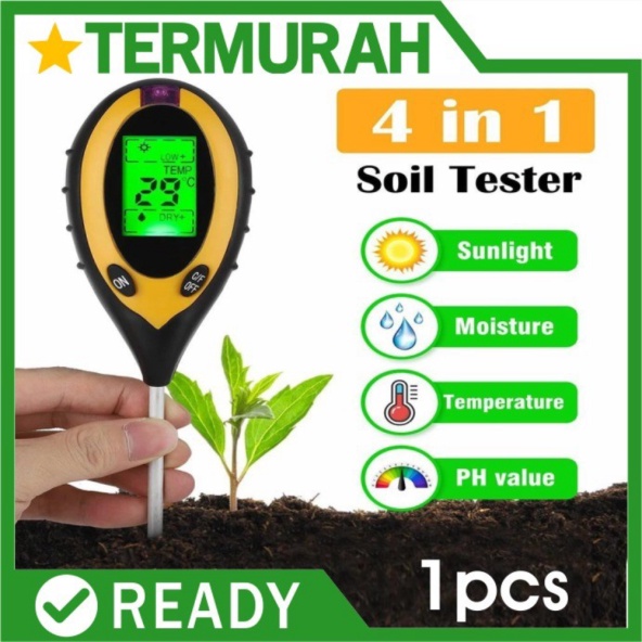 Jual Dijual Digital Soil Analyzer Tester Meter Alat Ukur Ph Tanah In Limited Shopee Indonesia