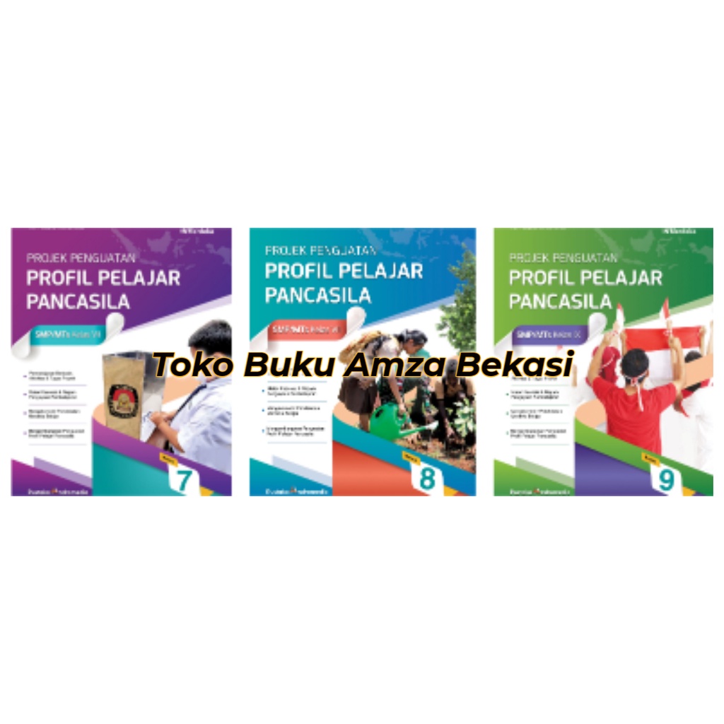 Jual Buku P5 (Projek Penguatan Profil Pelajar Pancasila) Untuk SMP ...