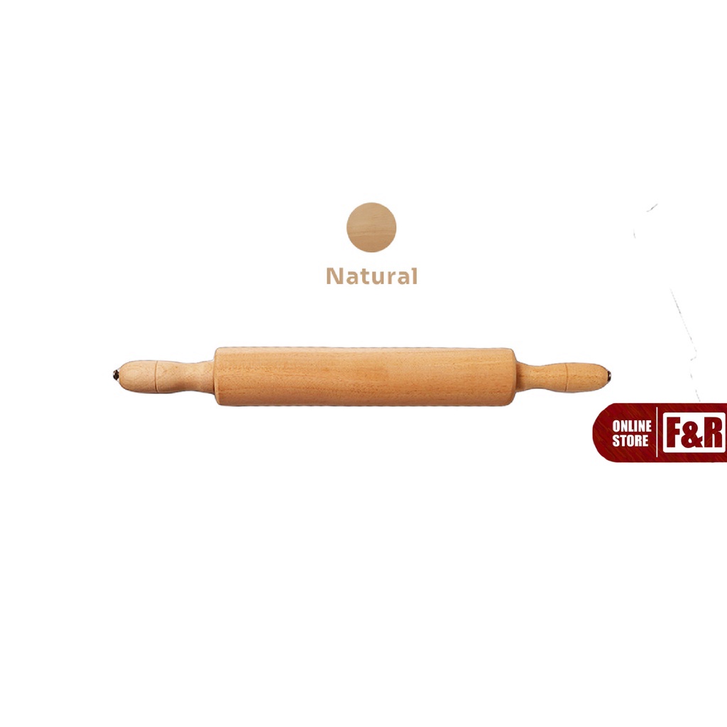 Jual Penggiling Adonan Kue Kayu Mahoni Rolling Pin Gilingan Adonan ...