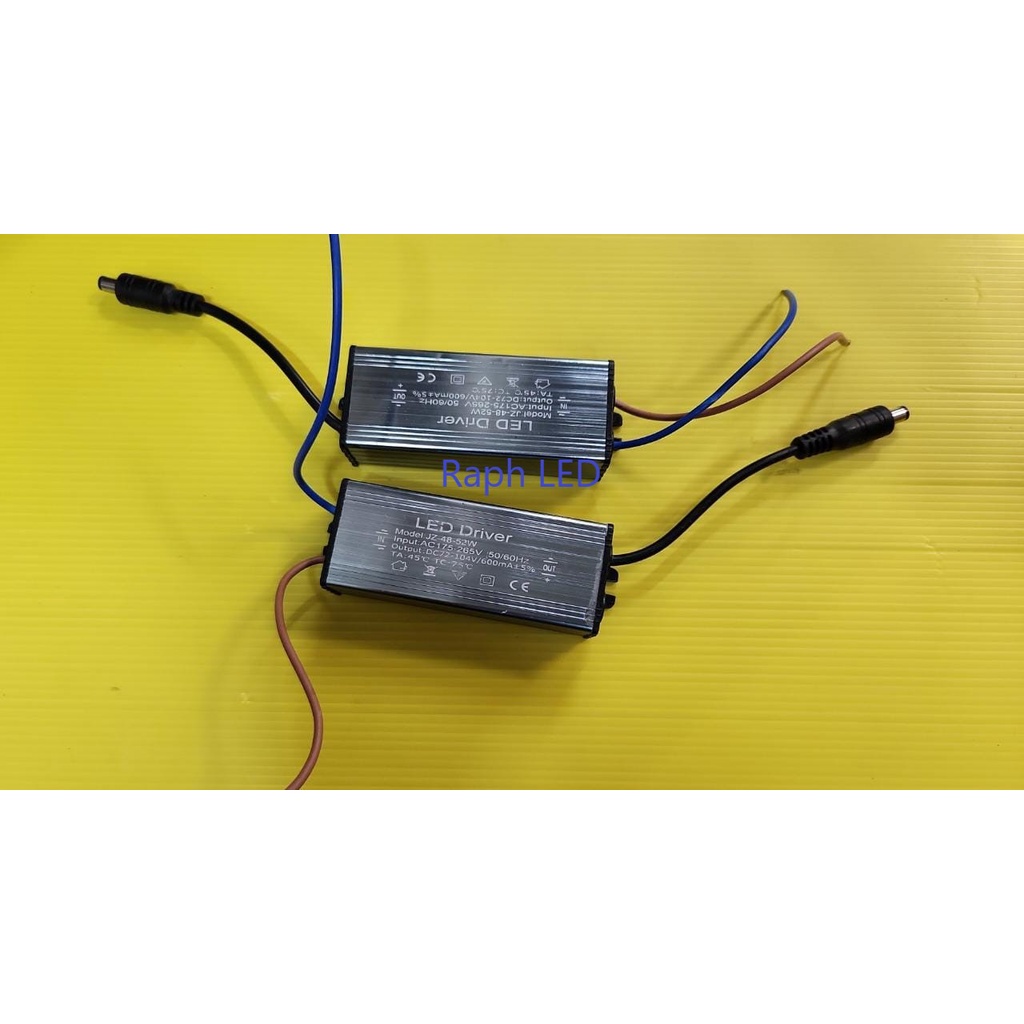 Jual DRIVER LED PANEL 30x120 60x60 48WATT 48W TRAVO BALAST 48 WATT 48 W ...