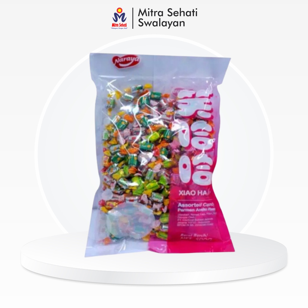Jual PERMEN NARAYA ASSORTED CANDY XIAOHAHA 500gr - Mitra Sehati ...