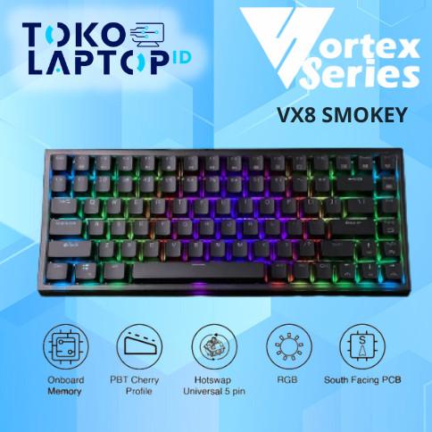 Jual PROMO VortexSeries VX8 Smokey Black Edition Mechanical Gaming ...