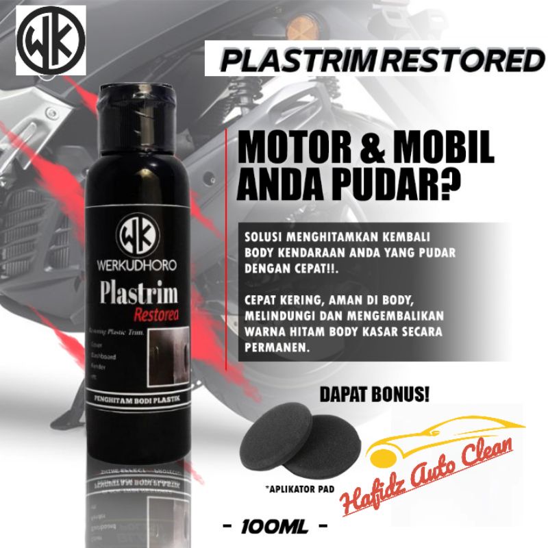 Jual Plastrim Restored Penghitam Body Motor Permanen Jadi Black To Black Magic Pengkilap Body 3520