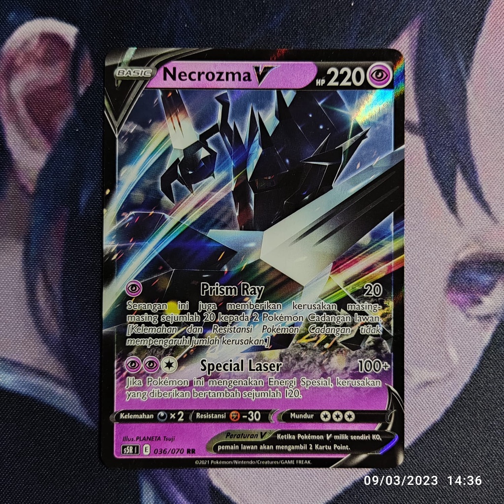 Jual pokemon (ID) necrozma v - S5R 036/070 - RR | Shopee Indonesia