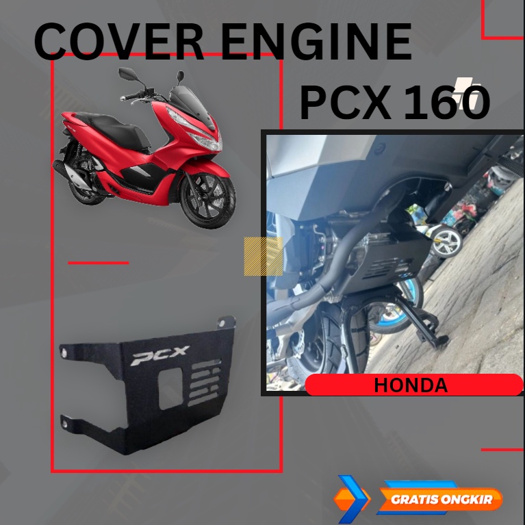 Jual ENGINE GUARD PCX 160 VARIO 160 ADV 160 PELINDUNG BAWAH MESIN HONDA ADV 150 PCX 150 VARIO